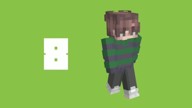 TOP 15 GREEN AESTHETIC BOY MINECRAFT SKIN | Minecraft Indonesia смотреть онлайн