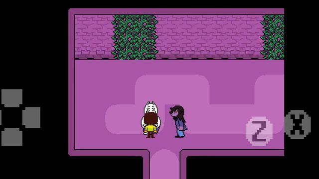 deltarune and undertale together??? Deltatraveler Ruins part 1 смотреть онлайн