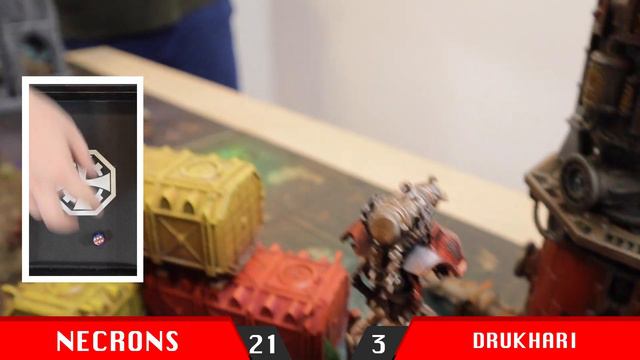 Drukhari vs Necrons - Battle Report 40K 10th Ed смотреть онлайн