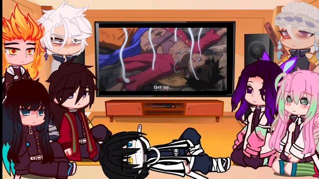 ||•Hashira react monkey d.luffy•||Joy boy||Gacha club||Demon slayer||☕✨ смотреть онлайн