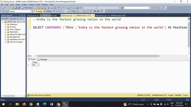 SQL SERVER||PatindexVsCharindex смотреть онлайн