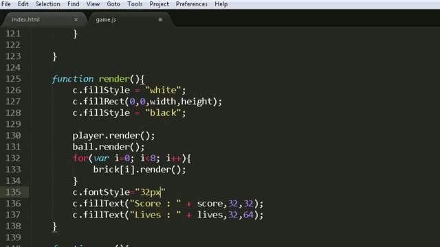 [Html5/Javascript] Breakout Tutorial#5 смотреть онлайн