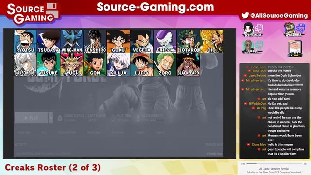 Building a Shonen Jump 3v3 Fighting Game Roster! смотреть онлайн