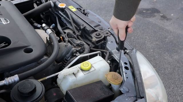 Nissan Primera P12: How To Adjust Headlights (Aim Headlights) смотреть онлайн