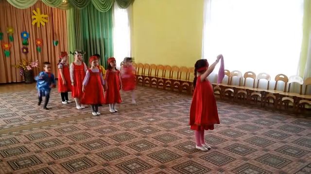 Русская народная подвижная игра "Гори, гори ясно". ГБОУ Школа №947 СП№5 смотреть онлайн