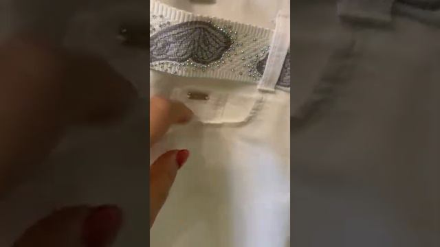 Брюки белые 🦋 смотреть онлайн