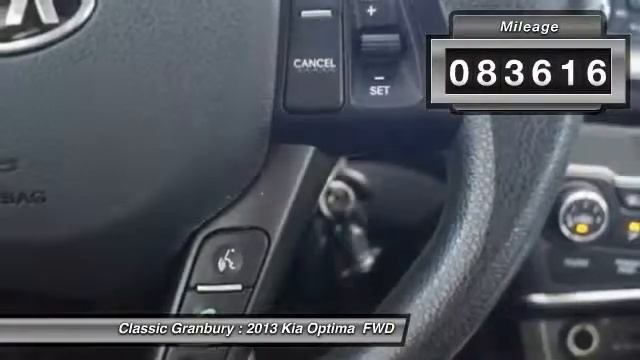 2013 Kia Optima Granbury TX, Weatherford TX, Cleburne TX 094405 смотреть онлайн