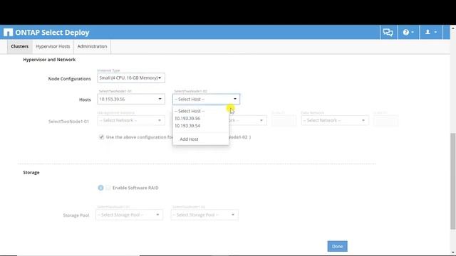 Deploying an ONTAP Select Two-Node Cluster смотреть онлайн