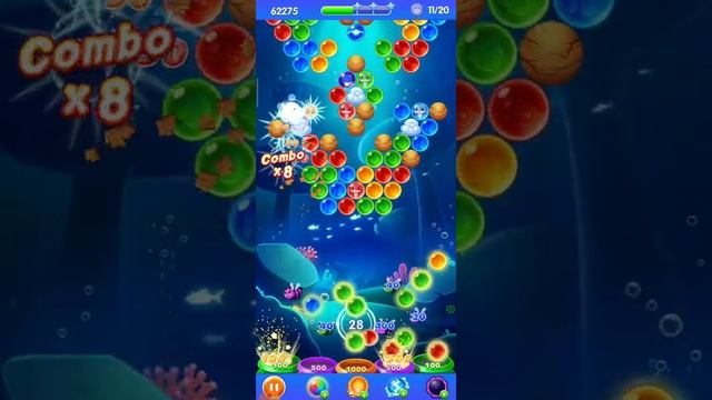 Bubbles Shooter- Bubble Shooter Legend Level 98 Walkthrough Free game смотреть онлайн