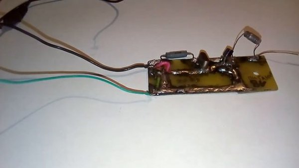 Телеграфный передатчик на 40м на одном транзисторе