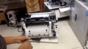how to disassemble printer hp laser jet Pro MFP M227sdn part 1