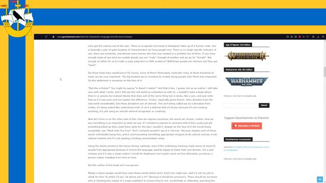 Goonhammer "bigot fascist(!)" assblasted about reality. смотреть онлайн