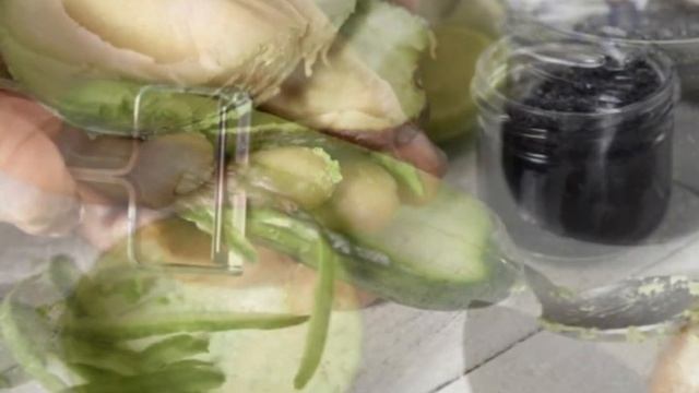 Холодный суп с огурцом. Суп-пюре из авокадо. смотреть онлайн