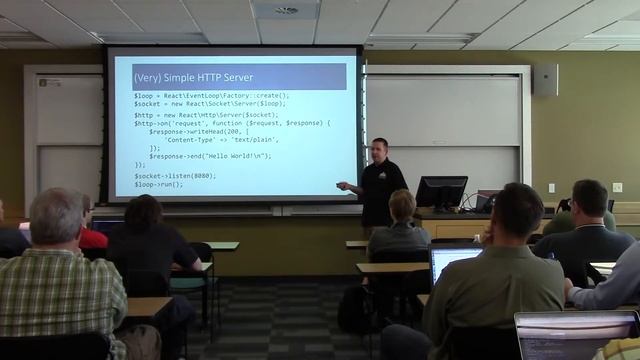 Openwest 2015 - Steve Meyers - "Websockets and Event-driven Programming with PHP" (51) смотреть онлайн