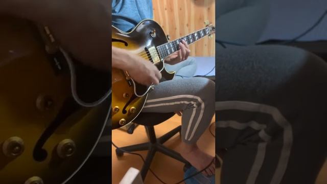 On Green Dolphin Street- jazzguitar sologuitar archtop standard gibson es175 lesson jazzcord ジャズギター смотреть онлайн