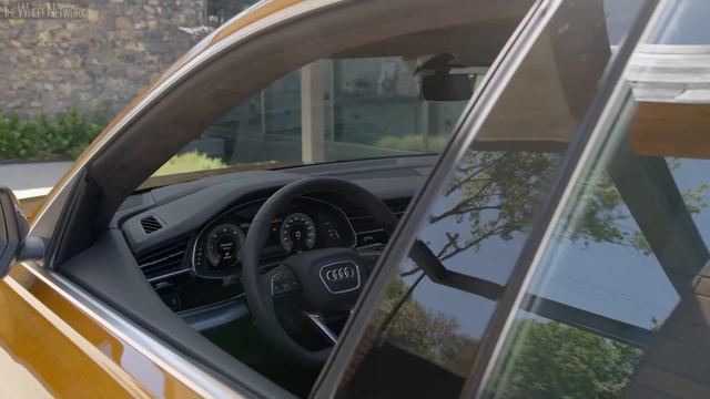 2019 Audi Q8 - Driving, Interior & Exterior | Dragon Orange смотреть онлайн