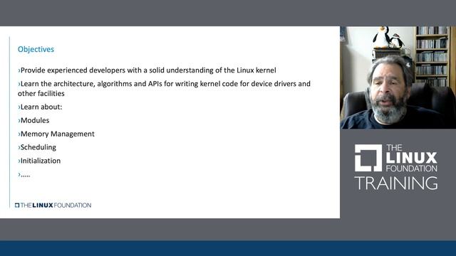 Linux Kernel Internals and Development Training Course from The Linux Foundation смотреть онлайн