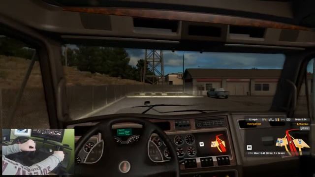 West Coast Wreckers - American Truck Simulator Ep.1 - Tow Truck mod (with Wheel Cam) смотреть онлайн