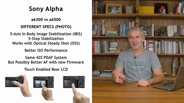 Sony a6500 vs a6300 смотреть онлайн
