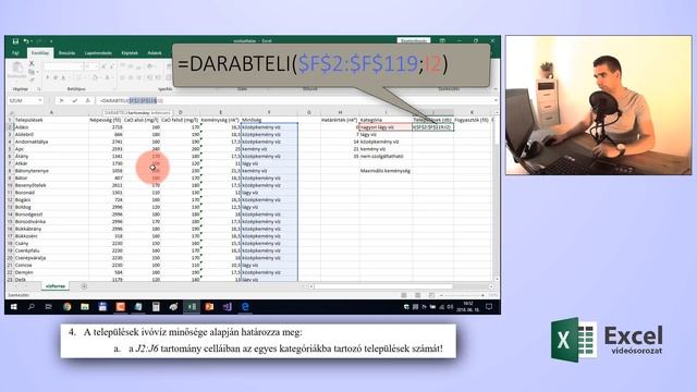 Excel - Középszintű érettségi (2018. május) | Excel videosorozat 16. rész смотреть онлайн
