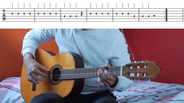 How to play ALL Star Wars songs on Guitar Tutorial | Tabs смотреть онлайн