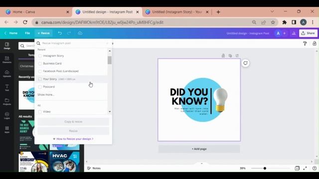 Resize images in Canva - Urdu/Hindi-2023 смотреть онлайн