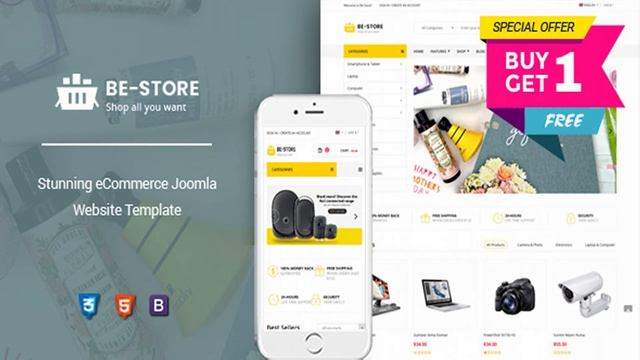 BeStore - Multipurpose Joomla eCommerce Template | Themeforest Website Templates and Themes смотреть онлайн