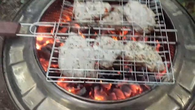 Мангал из барабана от стиральной машины смотреть онлайн