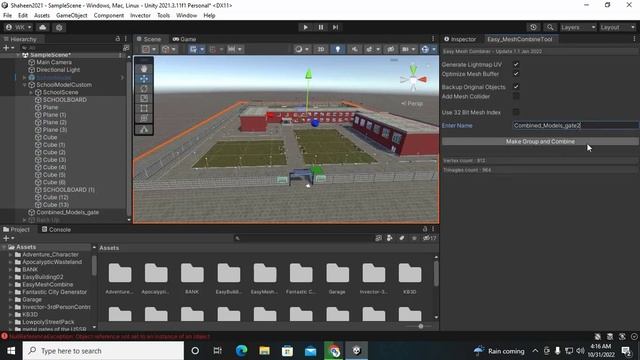 Unity Optimization Reducing draw calls - Verts Count - Tris Count Increasing FPS in 2.5 Minutes смотреть онлайн