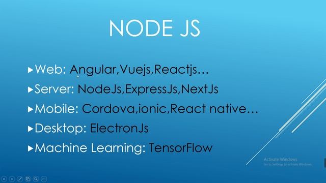 Course NodeJs In Arabic |1 Introduction for javascript смотреть онлайн