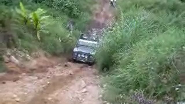 Toyota 3.0 Petrol Turbo powered Landy, Hillclimb in Malaysia. смотреть онлайн