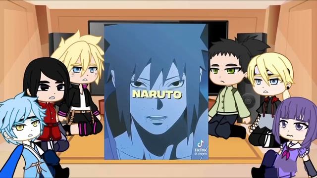 boruto and friends react to Naruto and his badass moments || gacha reaction смотреть онлайн