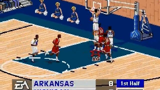 Coach K College Basketball USA - Sega Genesis смотреть онлайн