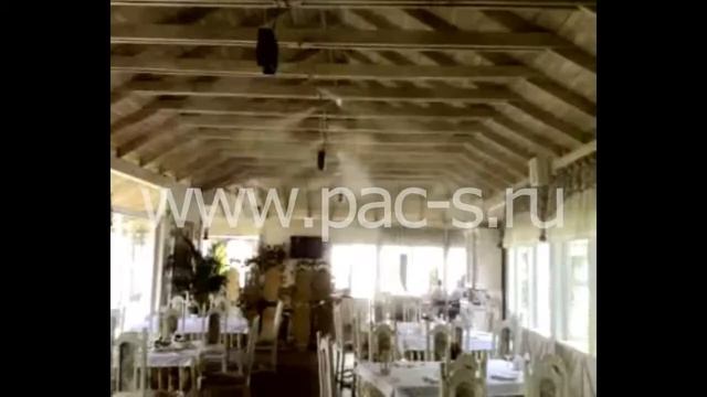 Система охлаждения туманом открытого кафе смотреть онлайн