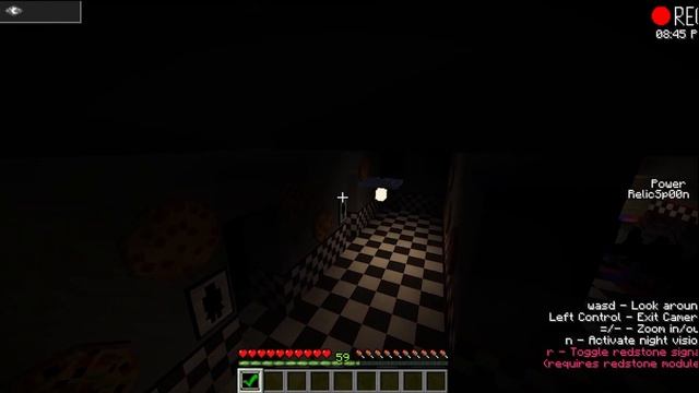 [Minecraft] Five Nights At Freddy's 1.16.5 Map (Tour + Night Gameplay_