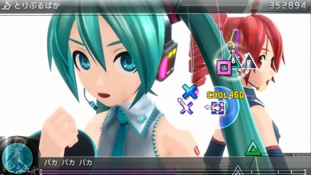 Project Diva F 2nd (ENG & JPN) Edit Play - Triple Baka (Perfect) [60fps]