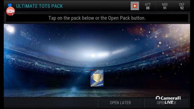 FIFA MOBILE | TOTS OPENING! 1KK COINS ! смотреть онлайн