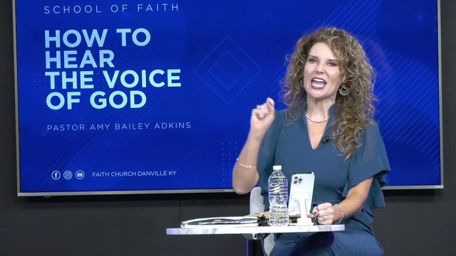 School of Faith/ How to Hear the Voice of God W/ Pastor Amy Bailey Adkins смотреть онлайн