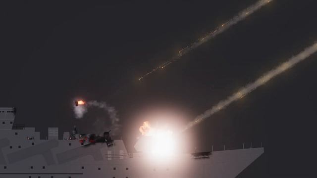 Helicopters attack warships - People Playground (29) смотреть онлайн