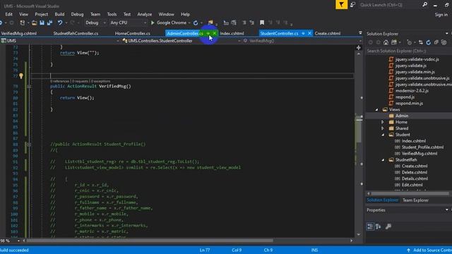 University Portal Part 5 using Asp .NET MVC and SQL SERVER смотреть онлайн