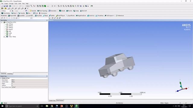 ANSYS CFX - Vehicle Dynamics - Simple Tutorial