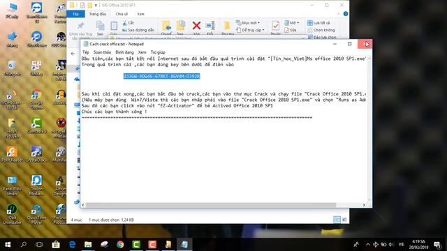 Hướng Dẫn Cài đặt Và Crack Microsoft Office 2010 Thành Công 100%