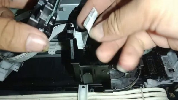 How To Replace new Printhead Epson L121/L120 100%