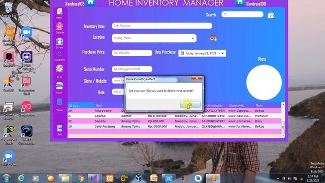 VB.NET - Home Inventory Manager Project( using MySQL and Visual Studio 2019 (Demo)) - Part 2 смотреть онлайн