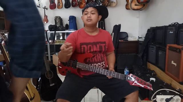 Cek sound gitar Ibanez S series Custom Pick up INF 3 - INF4 kirim ke DUMAI by #dennystunt смотреть онлайн