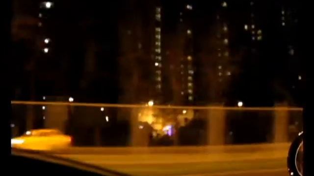 покатушки по ночной Москве на Mercedes W221 S500 4matic