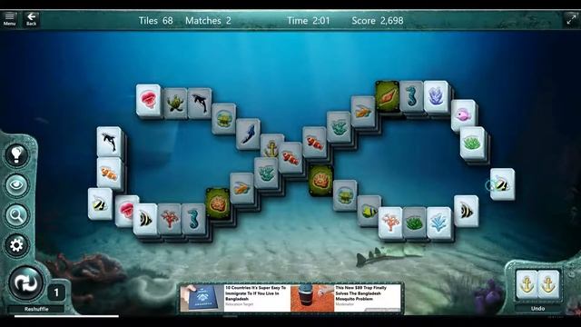 Infinite Layout-Medium Step- Mahjong Match Puzzle - Microsoft Casual Game смотреть онлайн