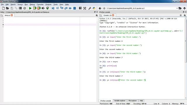 Using an editor to code in Python смотреть онлайн
