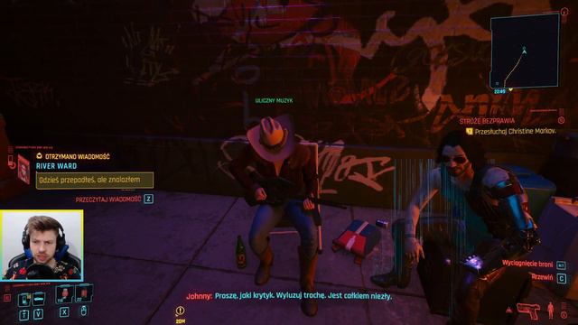 CYBERPUNK 2077 #52 - Śledztwo z Rvier'em Ward'em - Przesłuchanie informatora - Red Queen's Race смотреть онлайн