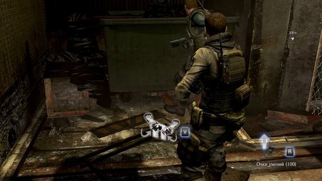 Resident Evil 6 прохождение кооператив Кошмар - Крис - #1 BSAA в баре смотреть онлайн